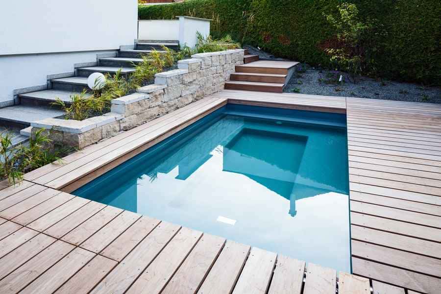 Der Mini-Pool für den Garten